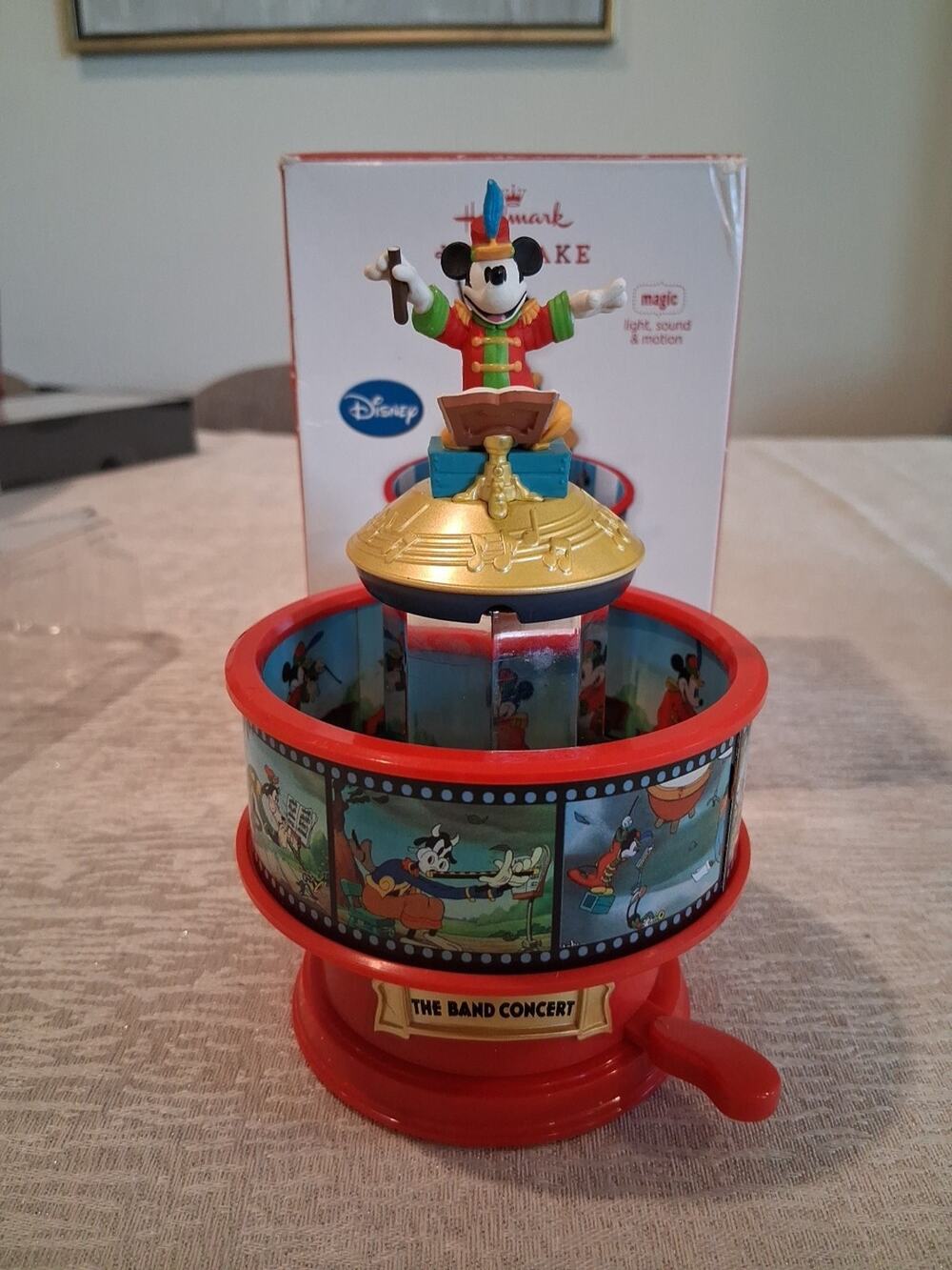 Hallmark Keepsake Disney Mickey Mouse The Band Concert Christmas Ornament 2013